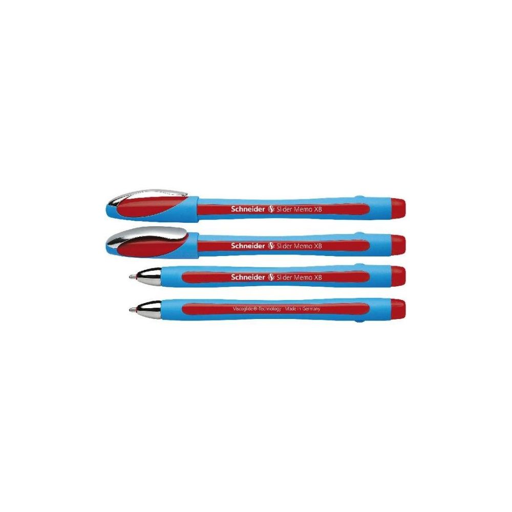 Stylo Gel SCHNEIDER Slider Memo XB - 1.4mm - ROUGE - Z Stylo Gel SCHNEIDER Slider Memo XB - 1.4mm - ROUGE - Z