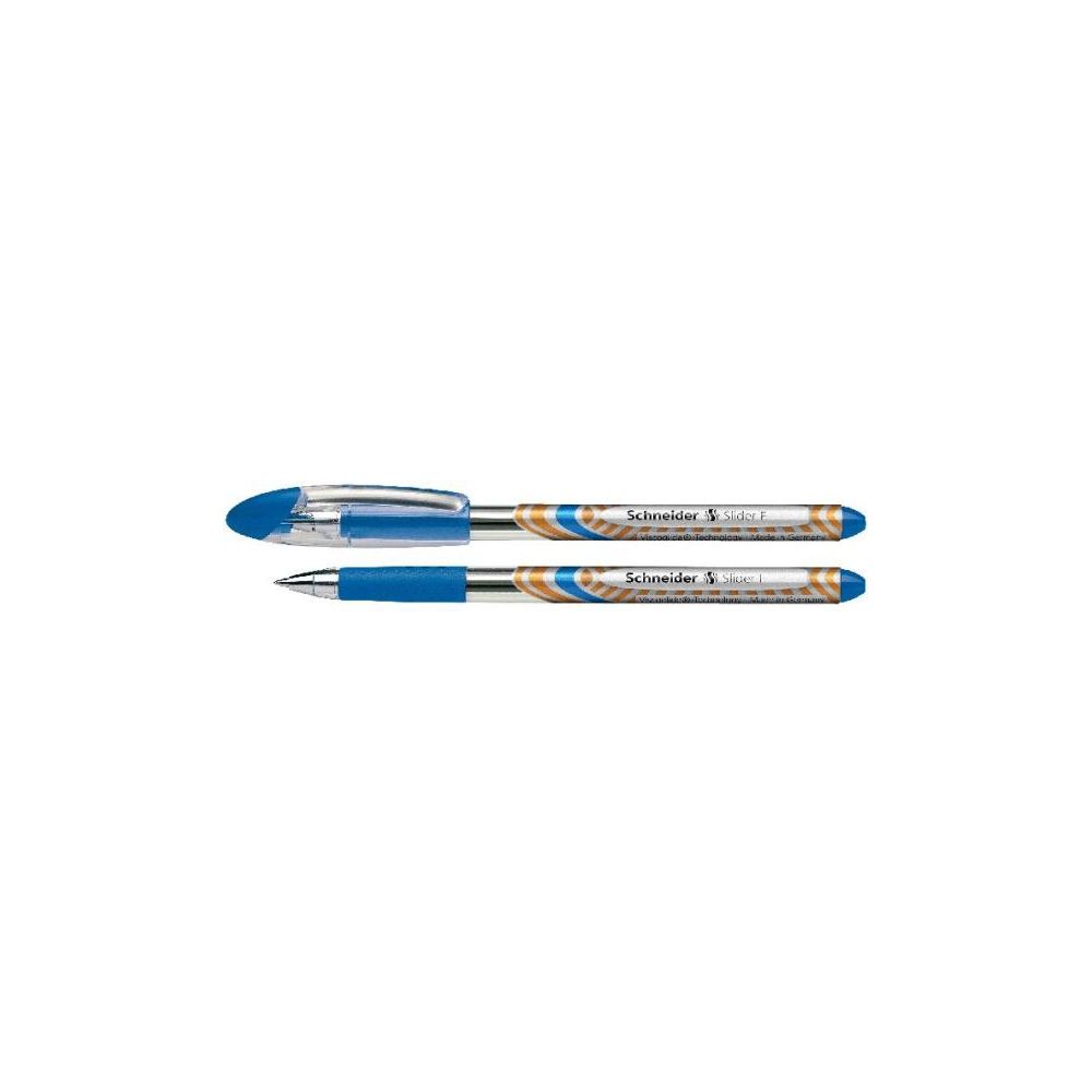 Stylo Gel SCHNEIDER Slider Basic F - 0.7mm - BLEU - Z