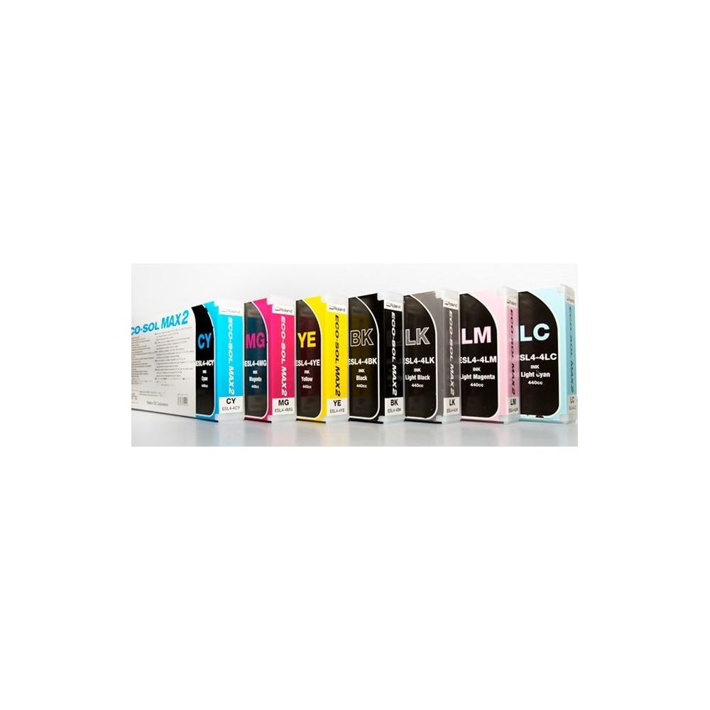 Cartouche ROLAND - ECO-SOL MAX 2 - NOIR CLAIR (440 ml) **