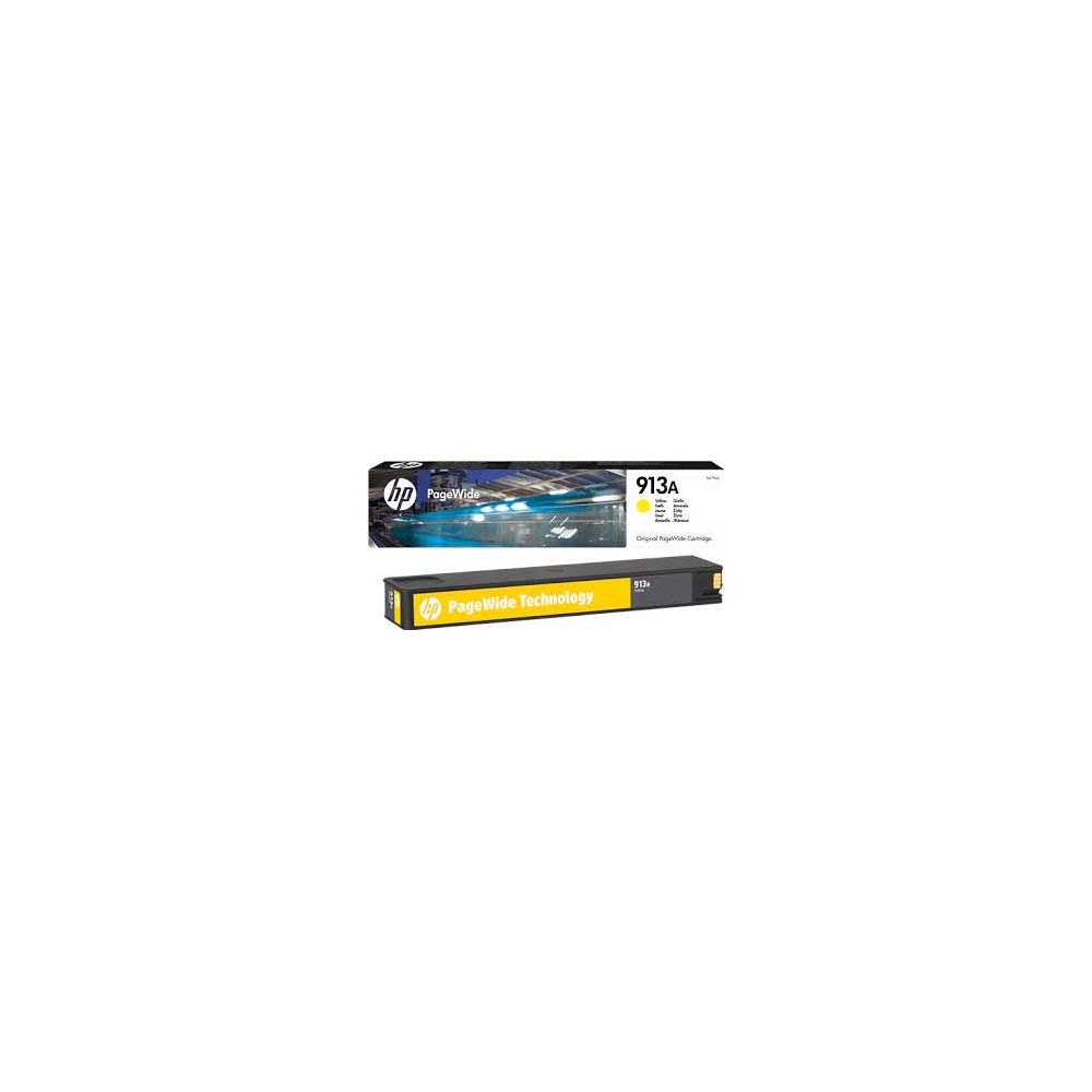Cart HP 913A - Jaune PageWide 37ml F6T79AE - 3000 pages -MFP-377dw ** Cart HP 913A - Jaune PageWide 37ml F6T79AE - 3000 pages -MFP-377dw **
