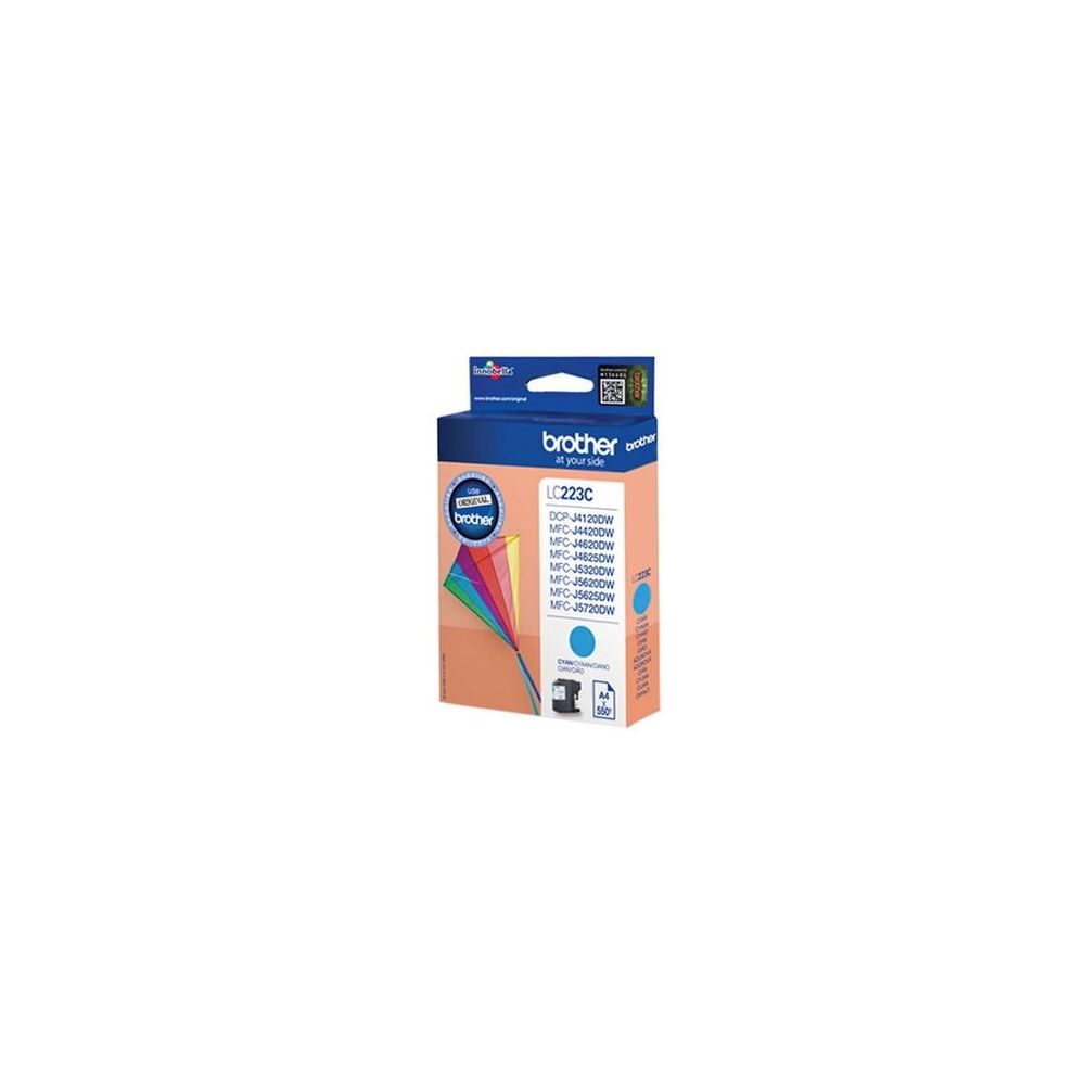 Cart BROTHER - LC223C - Cyan - DCP-J4120/J562/MFC-J4420/4620 // Cart BROTHER - LC223C - Cyan - DCP-J4120/J562/MFC-J4420/4620 //