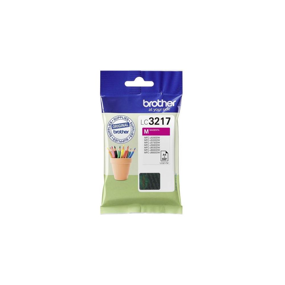 Cart BROTHER - LC3217M - Magenta - MFCJ6530/6935 // Cart BROTHER - LC3217M - Magenta - MFCJ6530/6935 //