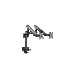 Bras articulé 2 écrans (17" à 32") V7 ressort à gaz - VESA - Z
