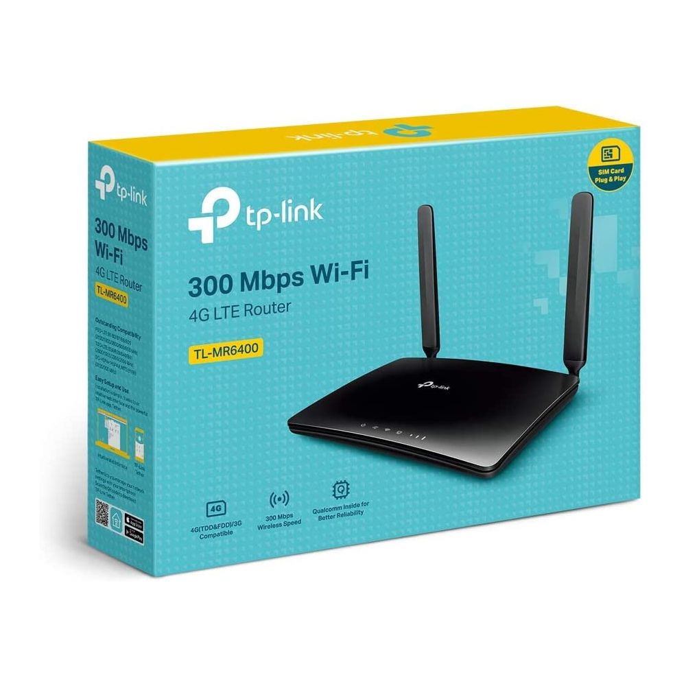 Modem/routeur 4G TP-LINK TL-MR6400 Modem/routeur 4G TP-LINK TL-MR6400