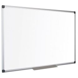 Tableau blanc 120 x 200 cm émaillé magnétique - Spécial Projection