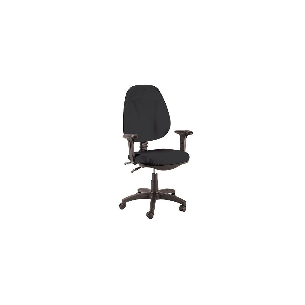 Fauteuil Opérateur BASIC - Tissus - 2 positions - NOIR Fauteuil Opérateur BASIC - Tissus - 2 positions - NOIR