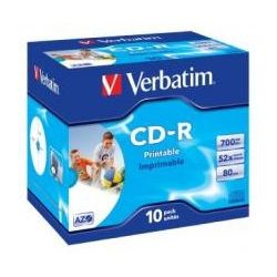 Verbatim CD-R InkJet 700 Mo 10 pièce(s)