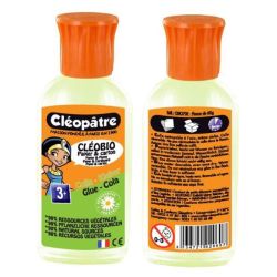 Colle végétale transparente CLEOPATRE Cléobio Classic-Sans acide-55g