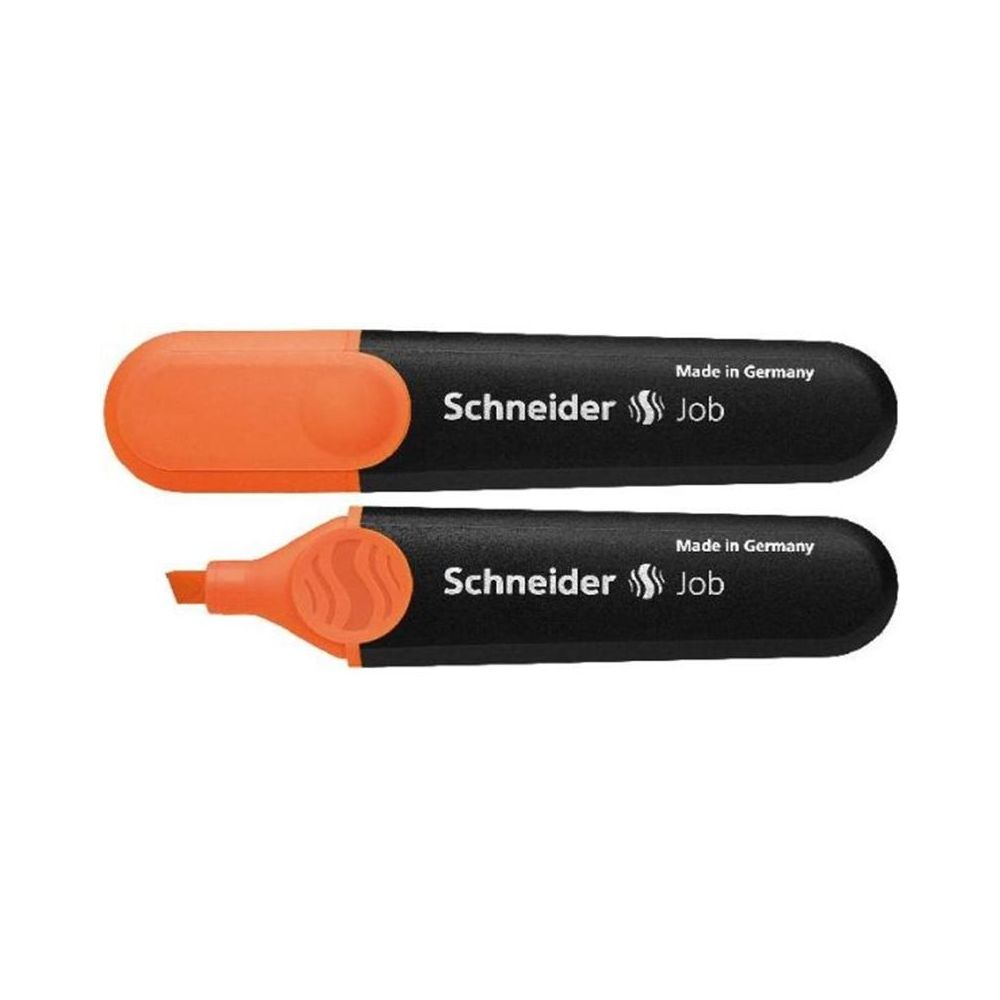 Surligneur SCHNEIDER Job - Trait 1 à 5mm - ORANGE FLUO