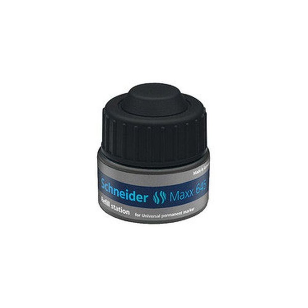 Marqueur recharge SCHNEIDER Maxx 645 30ml NOIR (pour Maxx 220 S)