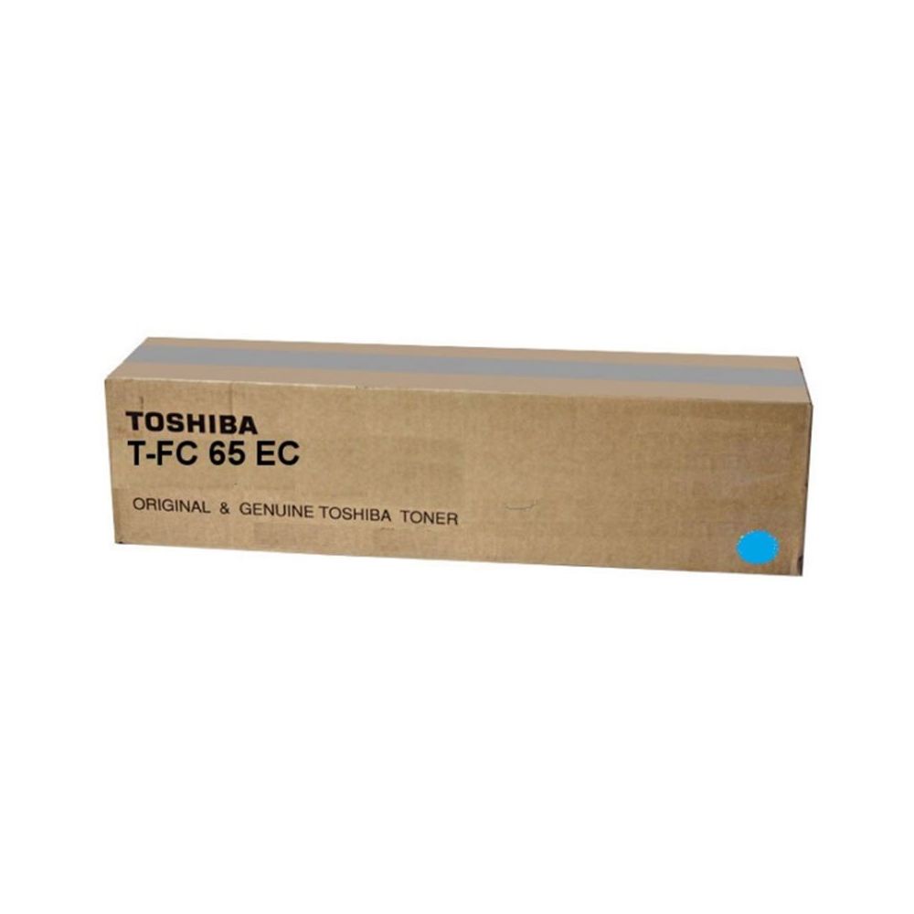 Toner TOSHIBA T-FC65EC CYAN pour 5540/6540/6550CSE  (29 500 copies)