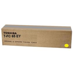 Toner TOSHIBA T-FC65EY JAUNE pour 6540/6550CSE  (29 500 copies)