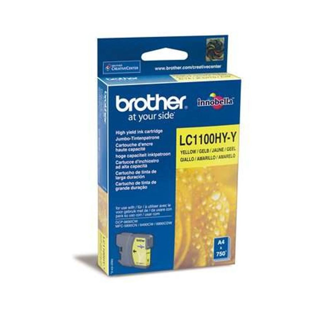 Cart BROTHER - LC1100HYY - Jaune - MFC5490/5890/6490 (Hte cap.)