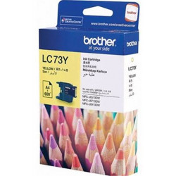 Cart BROTHER - LC73Y - Jaune - MFC-6510/6710/6910