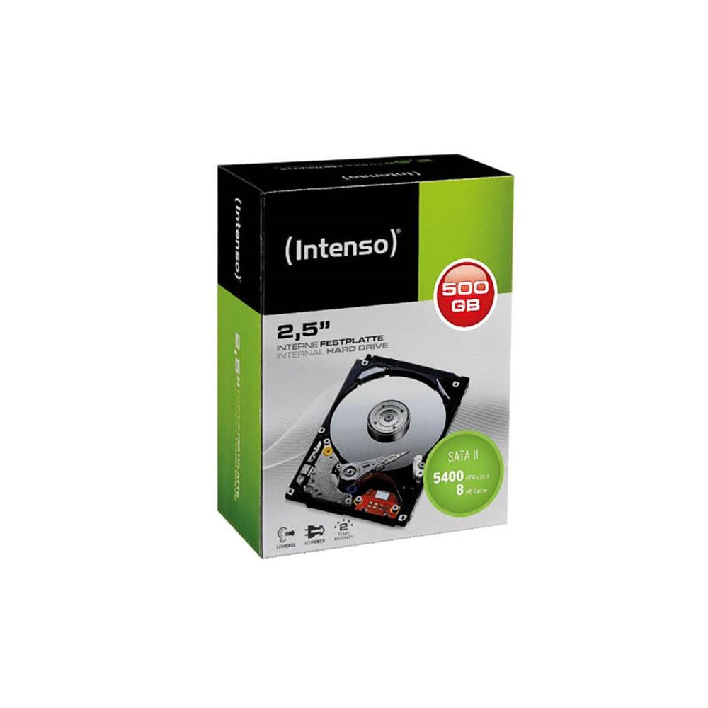 Disque dur SATA 2.5" 500Go 5400 tpm 8Mb INTENSO ref : 6501131