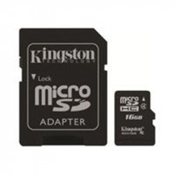Carte mémoire MicroSDHC 16Go - Classe 10 - KINGSTON