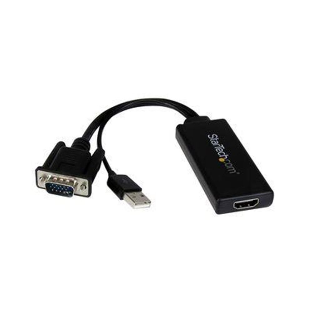 StarTech.com Adaptateur VGA vers HDMI avec audio et alimentation