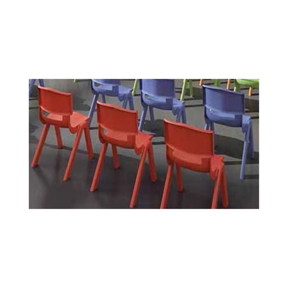 Chaise plastique GRISE - Assise H 46 cm - T6