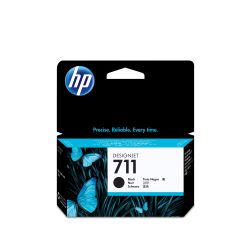 HP 711 cartouche d'encre DesignJet noir, 38 ml