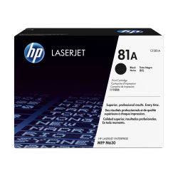 HP 81A toner LaserJet noir authentique