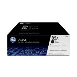 HP 85A pack de 2 toners LaserJet noir authentiques
