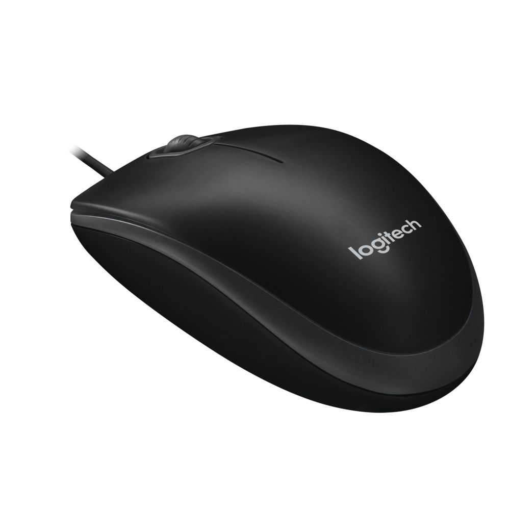 Logitech B100 souris Ambidextre USB Type-A Optique 800 DPI Logitech B100 souris Ambidextre USB Type-A Optique 800 DPI