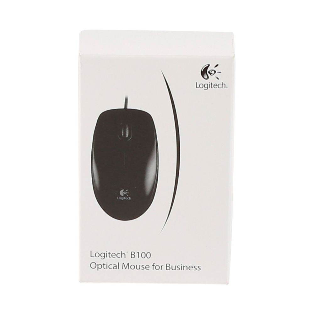 Logitech B100 souris Ambidextre USB Type-A Optique 800 DPI Logitech B100 souris Ambidextre USB Type-A Optique 800 DPI