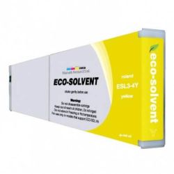 Cartouche ROLAND - ECO-SOL MAX - ESL3-4YE - JAUNE (440 ml)