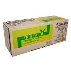 Toner KYOCERA - TK554Y - Jaune - FS-C5200 (6 000 p) Australie