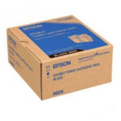 Toner EPSON - C13S050609 - Double Noir - C9300 (2x6500 pages) **