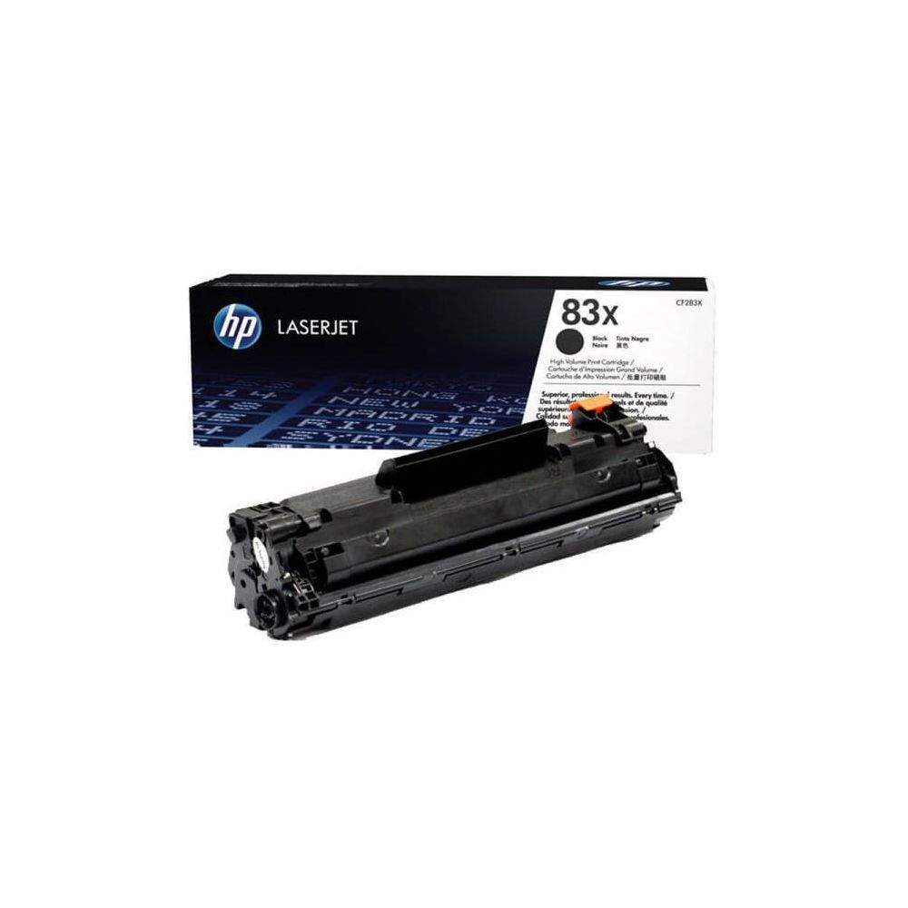 Toner HP - CF283X - N°83X Noir - LaserJet Pro M201/M225
