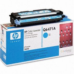 Toner HP - Q6471A - N°502A - Cyan - LaserJet 3600 (4 000 pages) **