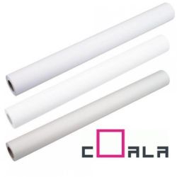 Roul. COALA Aqueux blanc - 1067mmx35m - Blanc mat 120g/m²**