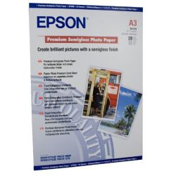 Papier photo EPSON A3 Premium Semi-glacé - 251g (20 feuilles) **