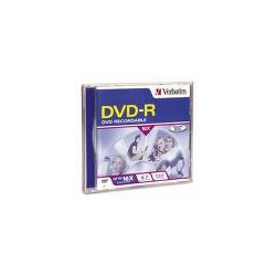 DVD-R VERBATIM 4.7Go - Boîtier standard - 16X (unité)