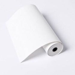 Rouleau papier TELEX 2 plis (blanc/jaune) Dim: 210 x 70m - D:25mm**
