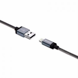 Cable USB/Lightning Noir - 120cm