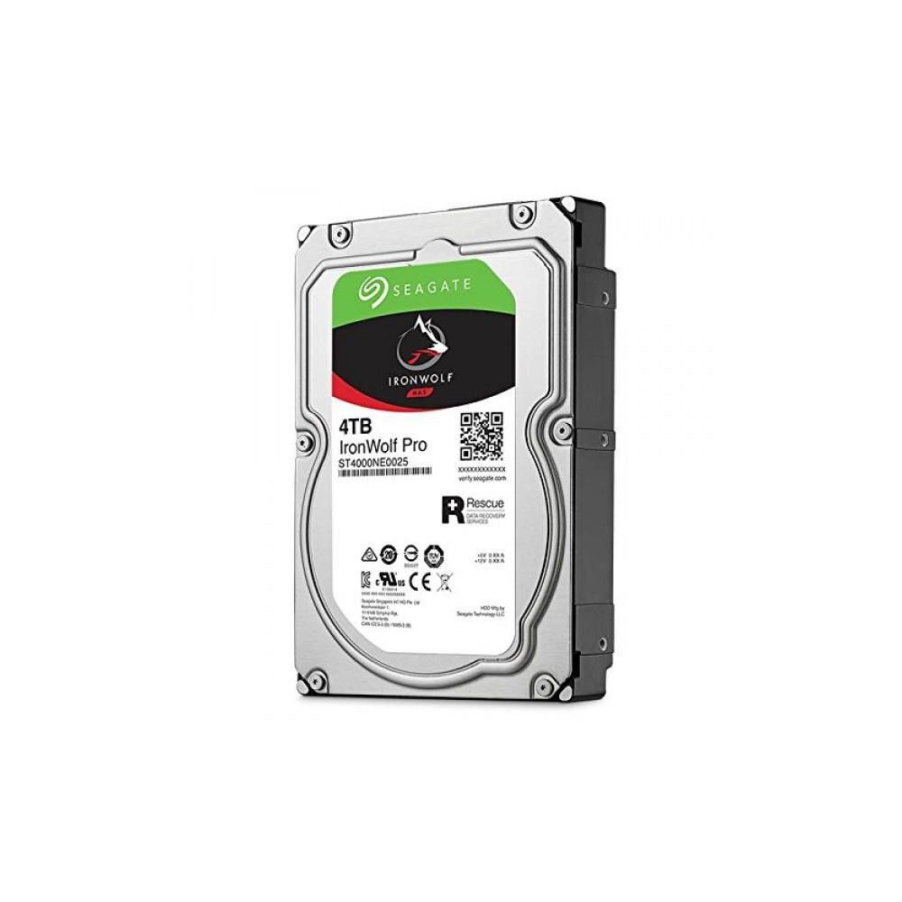Seagate - Disque dur 3.5 pour NAS IronWolf ST4000VN006 - 4To
