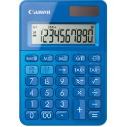 Calculatrice Bureau 10 chif. CANON LS-100K Bleu - Solaire/Pile