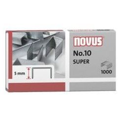 Agrafes N° 10 Super galvanisées NOVUS (boîte de 1000)