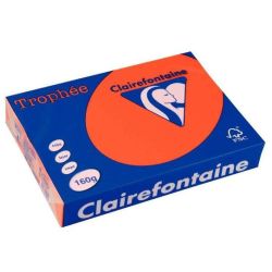 Rame A3 - 160g - Rouge Cardinal CLAIREFONTAINE (250 f.) Ref: 1031C