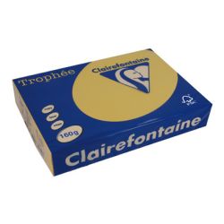 Rame A3 - 160g - Jaune Jonquille CLAIREFONTAINE (250 f.) - Ref:1115