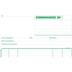 Manifold COMMANDES - 21 x 18cm - 50 Dupli - EXACOMPTA - Réf:13104E