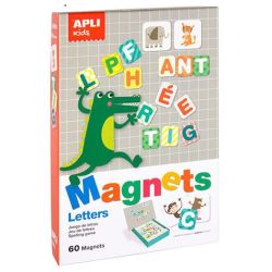 Magnets Jeu de lettres APLI (60 magnets) - 16816