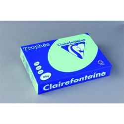 Rame A3 -  80g - Vert Nature CLAIREFONTAINE (500 f.) - Ref: 1773