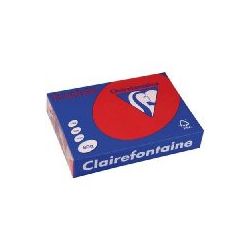 Rame A3 -  80g - Rouge Groseille CLAIREFONTAINE (500 f.) - Ref:1895