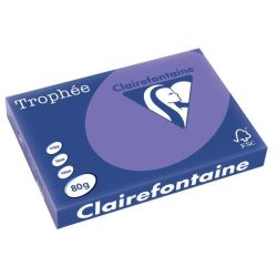 Rame A3 -  80g - Violine - CLAIREFONTAINE (500 f.) - Ref: 1897**
