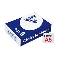 Rame A5 - 80g - Blanc CLAIREFONTAINE (500 f.) - Ref: 1910