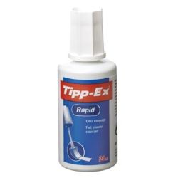 Correcteur Flacon TIPP-EX Rapid Pinceau Applicateur Mousse - 20 ml