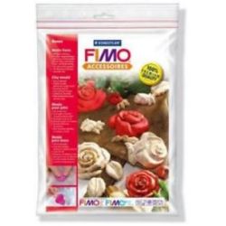 Moule thermoformé pour pâte à modeler FIMO "Roses" 7 motifs